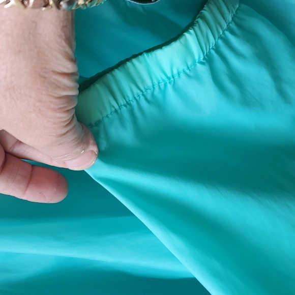 Izod Lacoste Vintage 80's  Aqua Lightweight Jacket - Picture 7 of 12